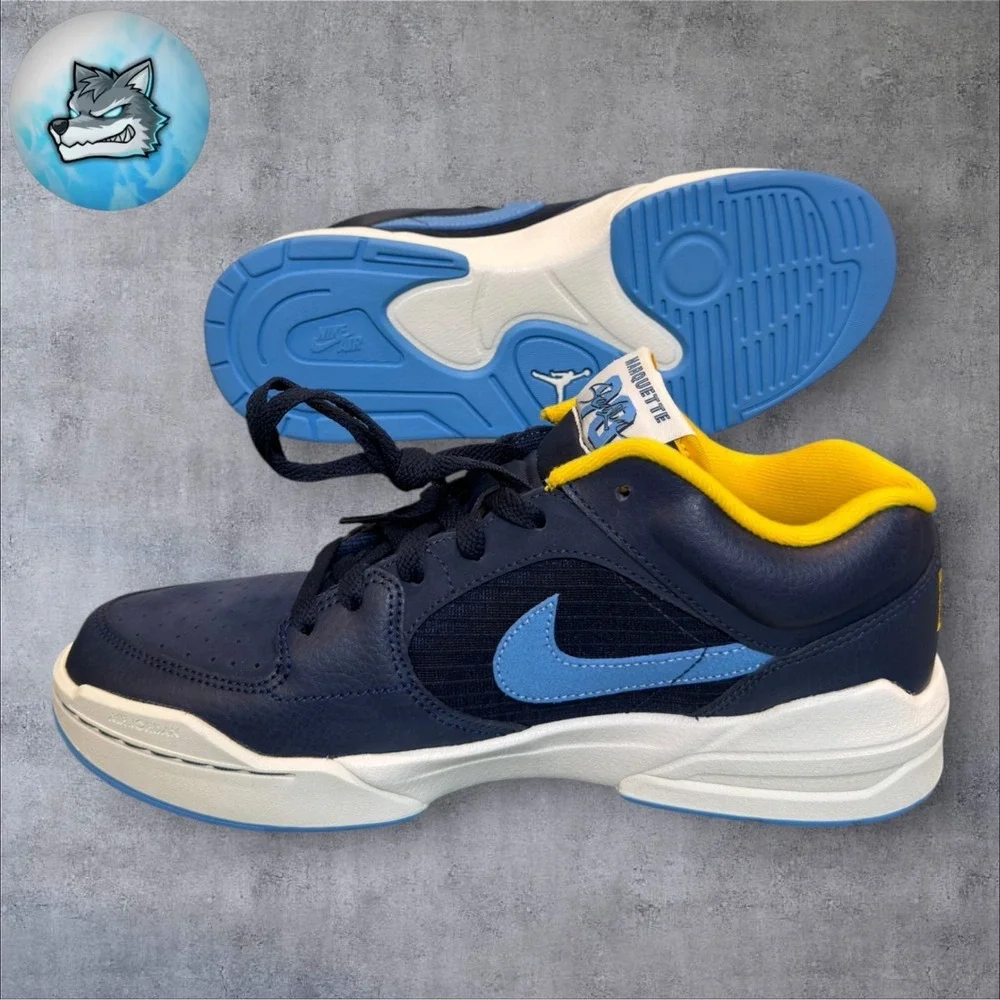Jordan Stadium 90 Marquette Golden Eagles PE Shoes Men's Size 8.5 FJ6233-100